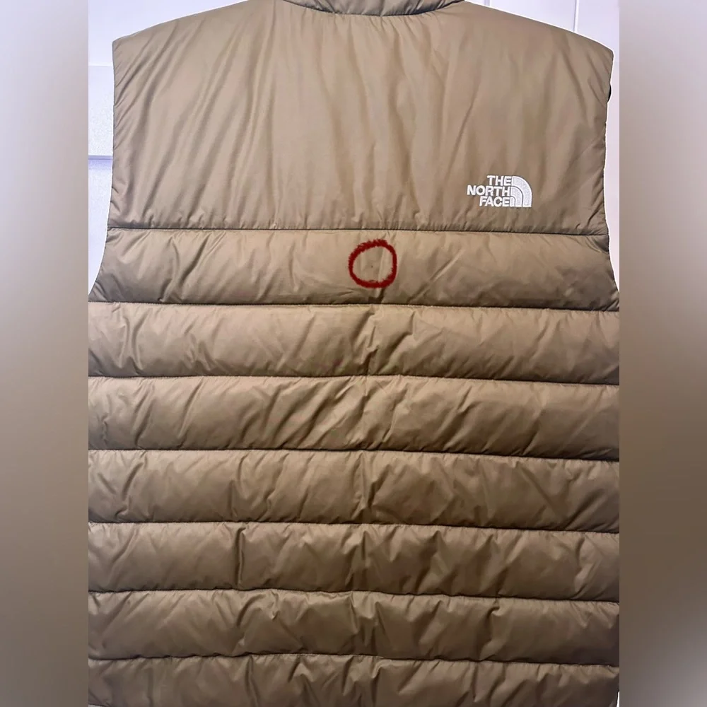 The North Face Aconcagua 2 500 Fill Goose Down Vest Military Olive Green Men’s M